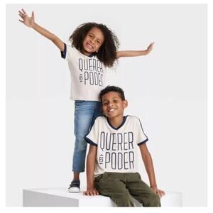 Latino Heritage "Querer es Poder" Jersey Youth L 10/12 NWT